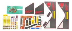 James Bond 007 Premium & LE Full Playfield Decal Set